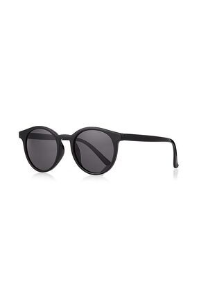 Siyah Unisex Oval Güneş Gözlüğü Apsı000101--50 Ekartman Image 0