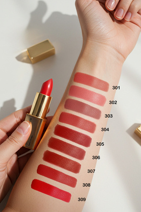 Avokado Yağı ile Nemlendiren Saten Bitişli Ruj Dusty Rose-305 TKZAW25RJ00001 Image 13