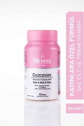 Kadınlar Için Saç,tırnak,cilt Vitamini Çiğnenebilir Gummy,keratin,kolajen,c|e|b12|d3 Vitamini,biotin Image 0