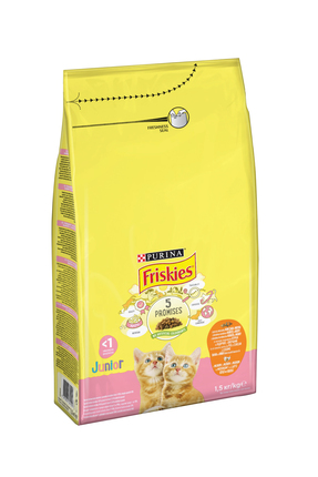 Junior Tavuk Süt Ve Sebzeli Yavru Kedi Maması 1.5 Kg x 2 Adet Image 2