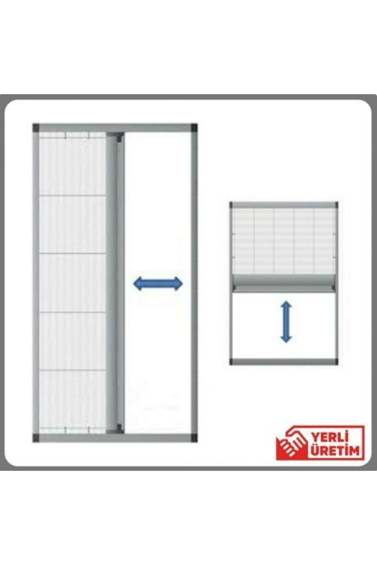 tezcan sineklik Pileli Pilise Sineklik (80x180)