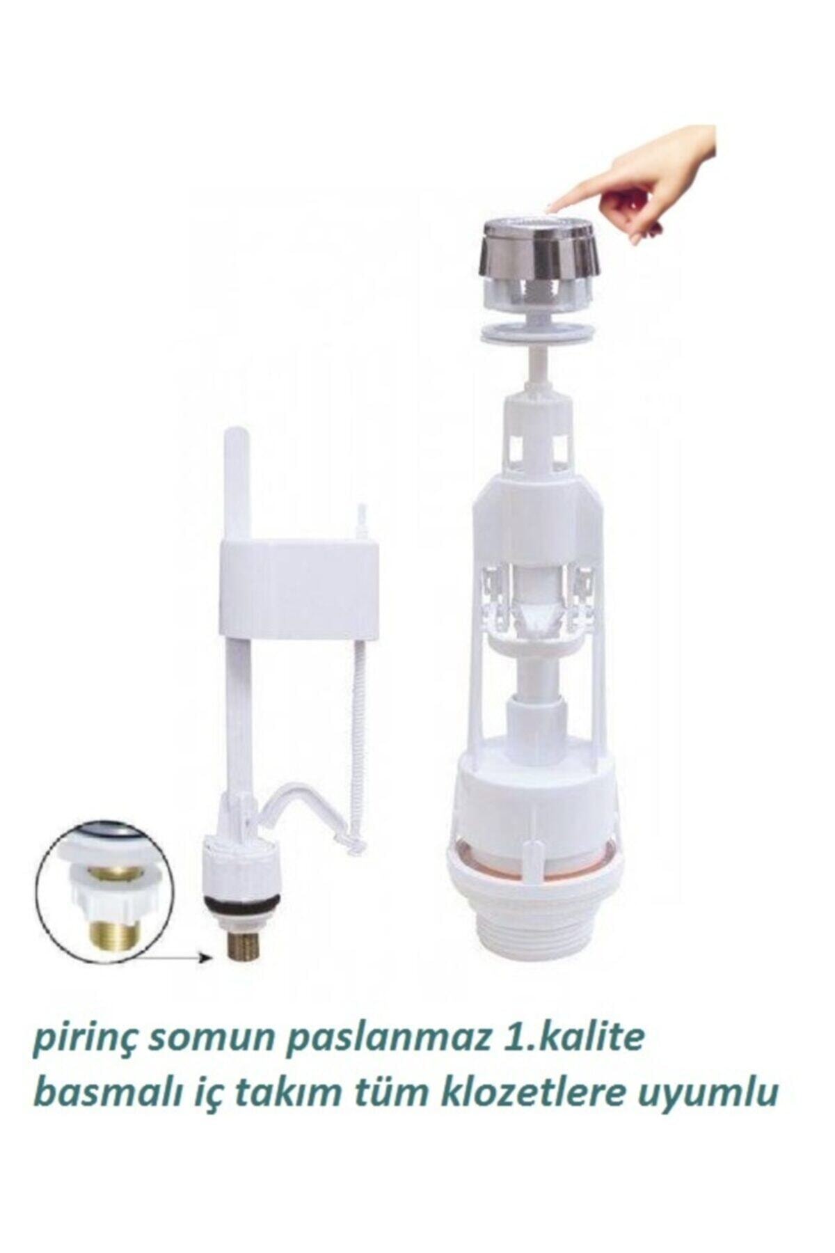 AGARA Basmalı Klozet Rezervuar Iç Takımı Yerli Üretim Garantili