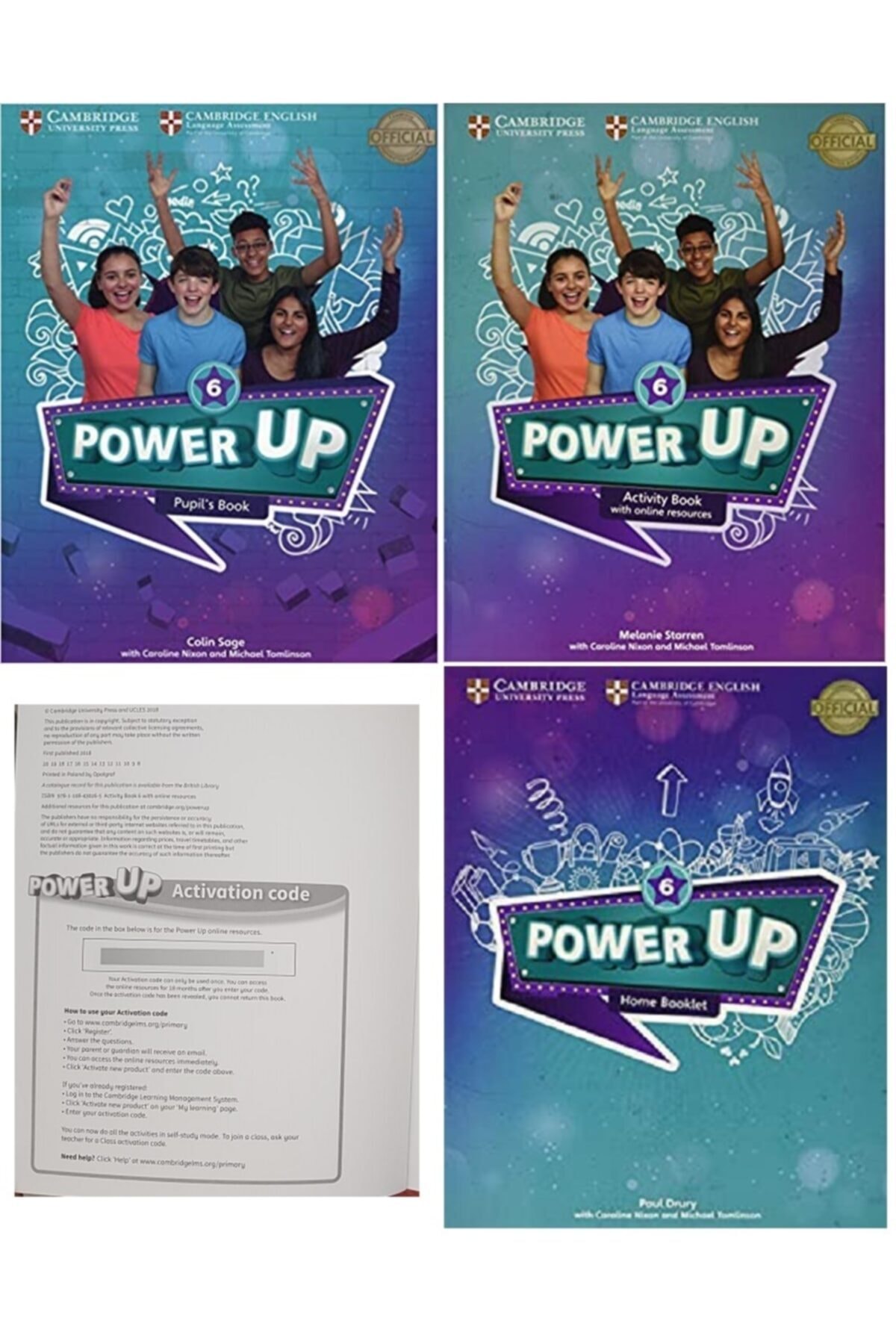 Cambridge University Press Power Up 6 - Pupil's Book + Activity Book With Online Resources And Home Booklet