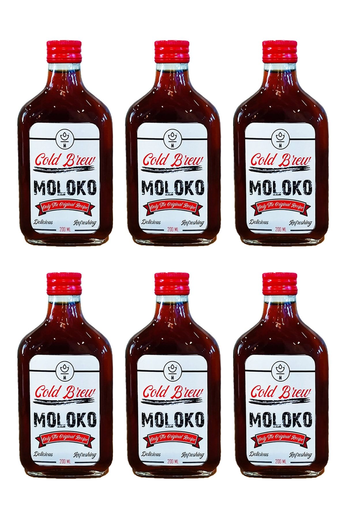 Moloko Cold Brew Soğuk Kahve 200 ml 6'li Set