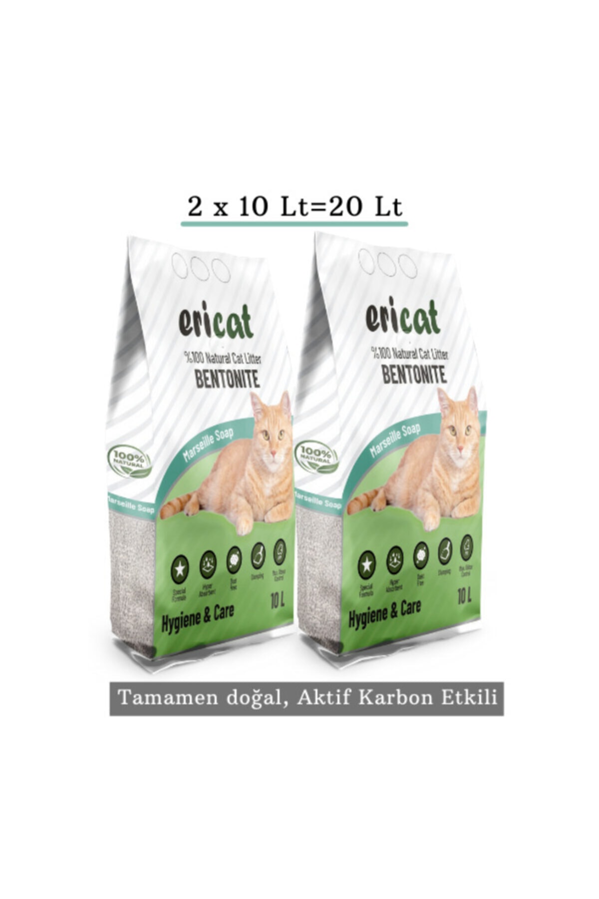 ericat Marsilya Sabunu Kokulu Kedi Kumu-20 Litre