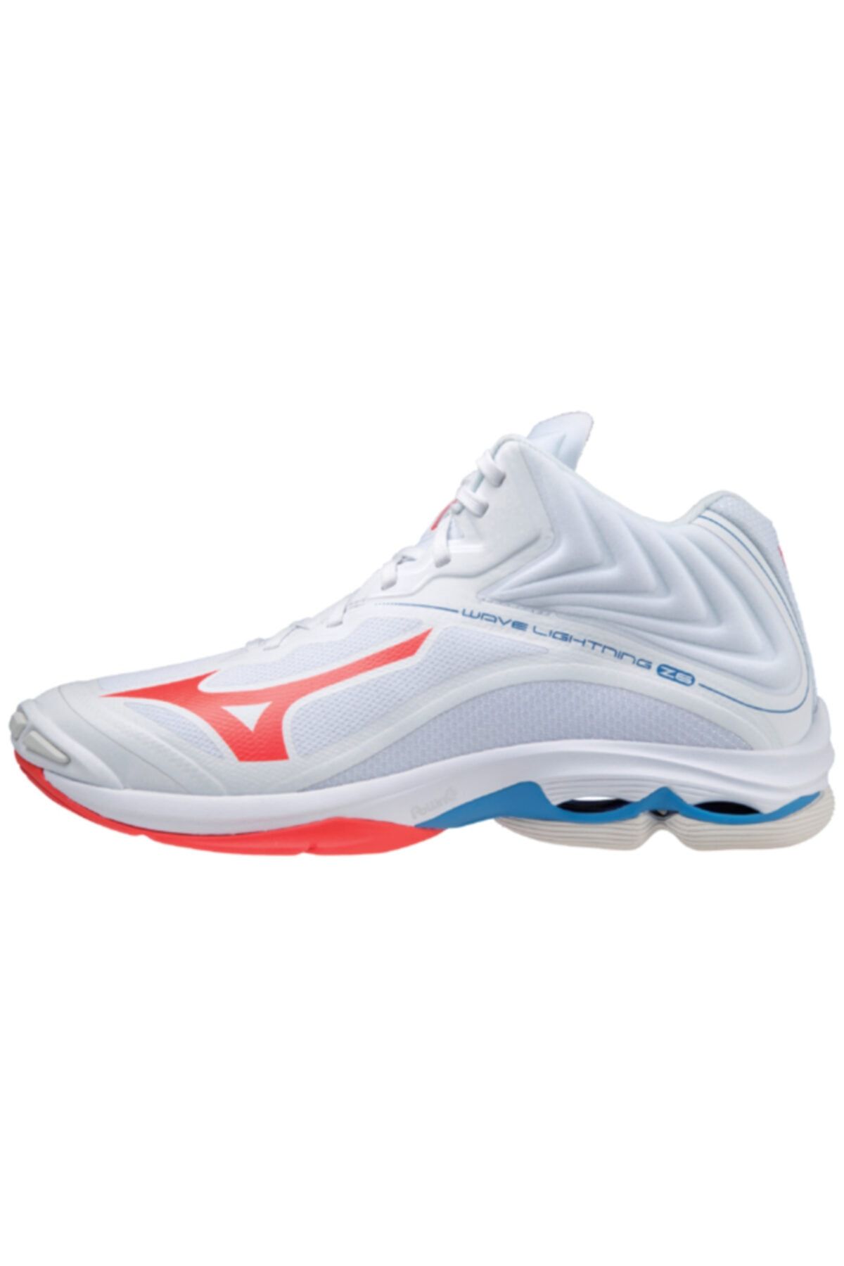MIZUNO Wave Lightning Z6 Mid Unisex Voleybol Ayakkabısı Beyaz