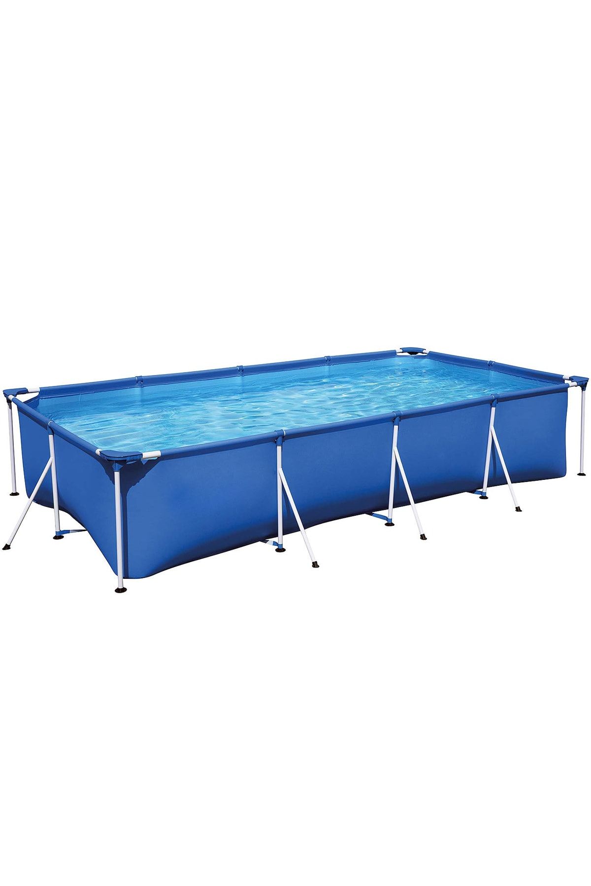 Binbirreyon Prefabrik Havuz Portatif Yüzme Havuzu Pompa Ve Filtre Dahil 400x211x81cm Fd032
