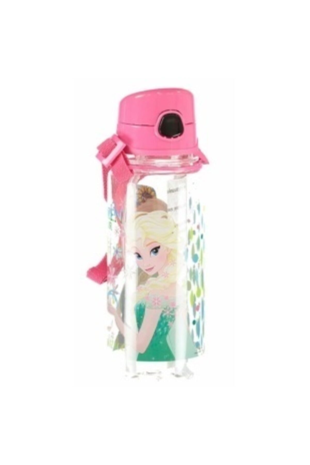 Frocx Plastik 500 Ml Askılı Şeffaf Matara