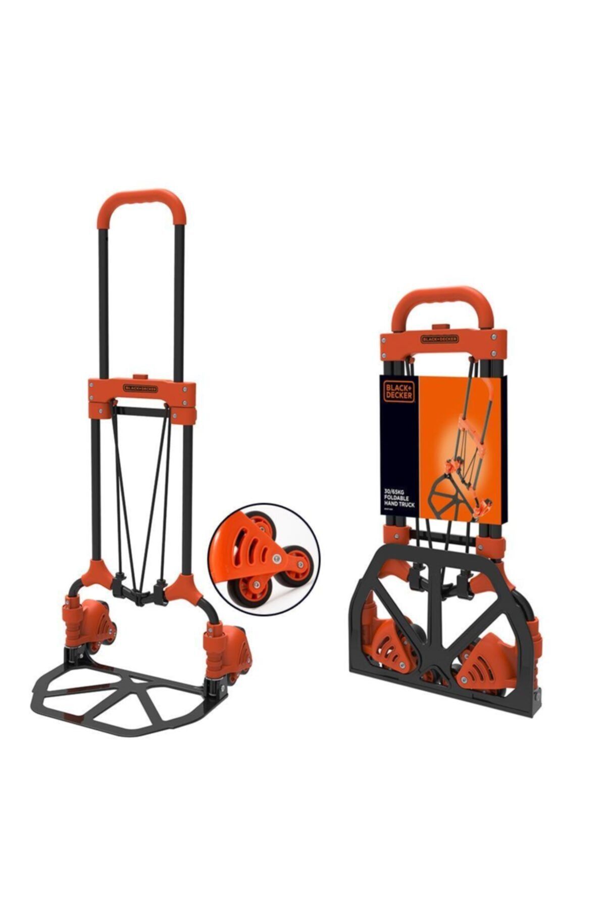Black&Decker Black+decker Bh201 30/65kg Merdiven Çıkabilen Katlanır El Arabası