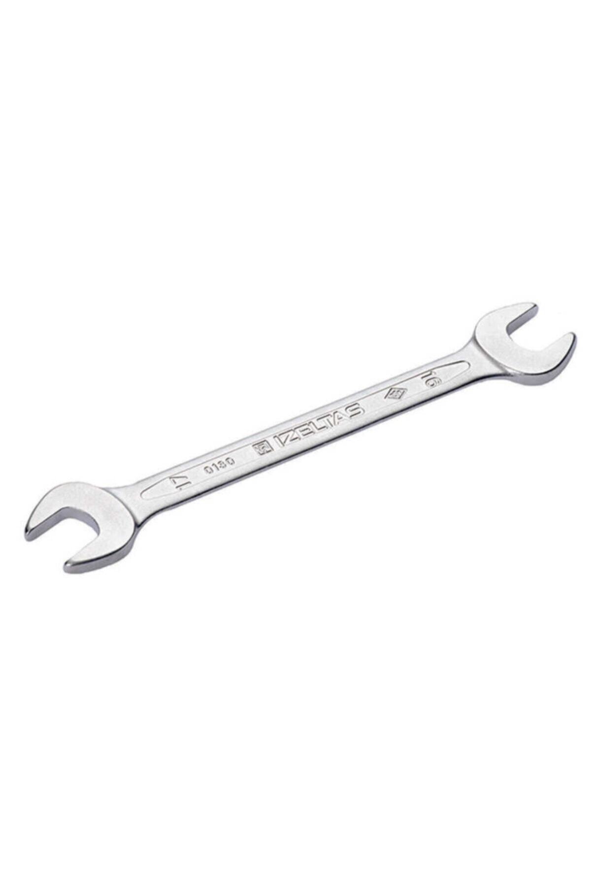 İzeltaş 30x32 mm Uzun Boy Çatal İki Ağız Anahtar