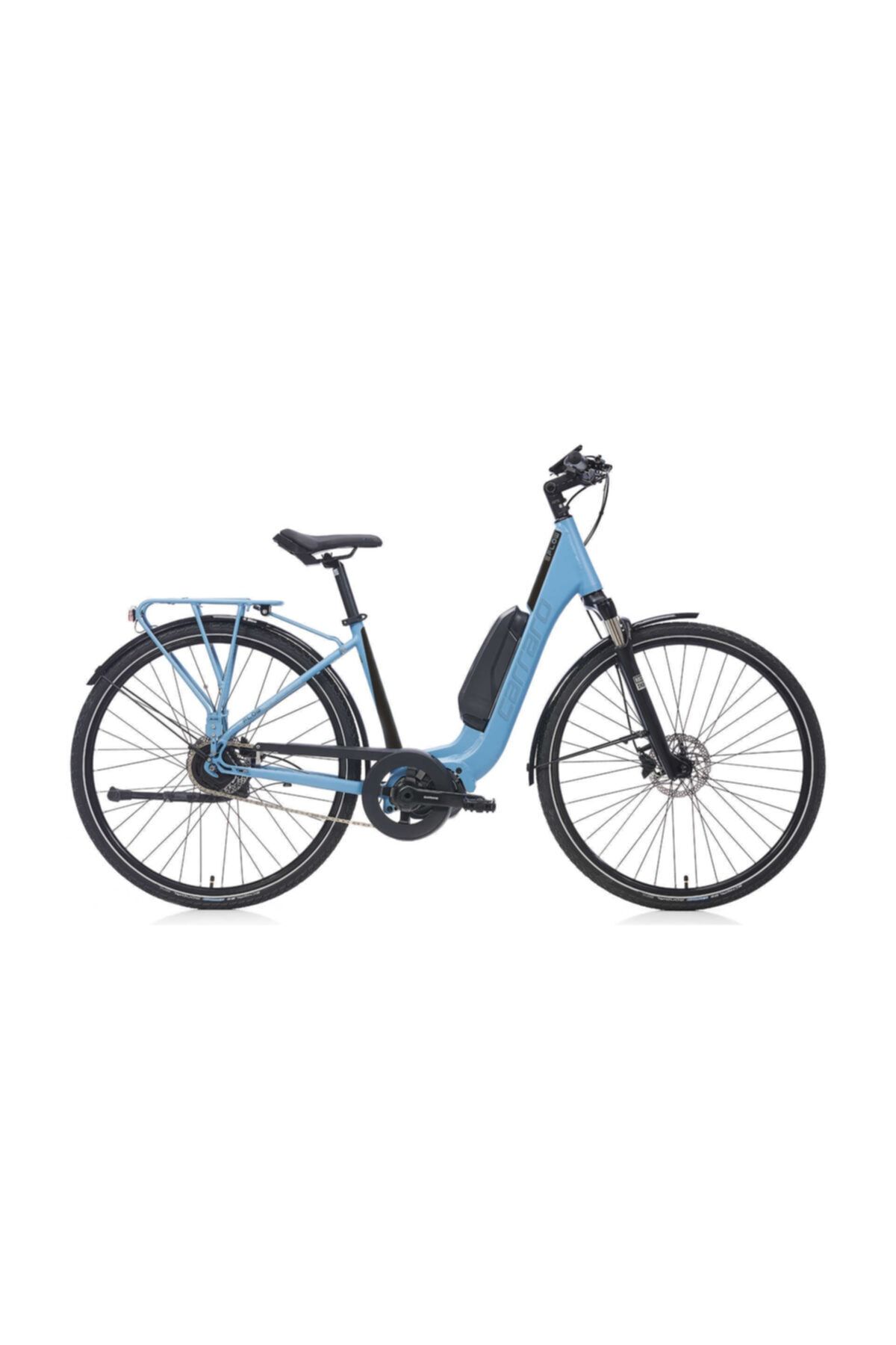 Carraro 2021 E Flow Automatıc Di2 Unisex Elektrikli Bisiklet Şehir ve Tur Mavi Siyah 50 Cm
