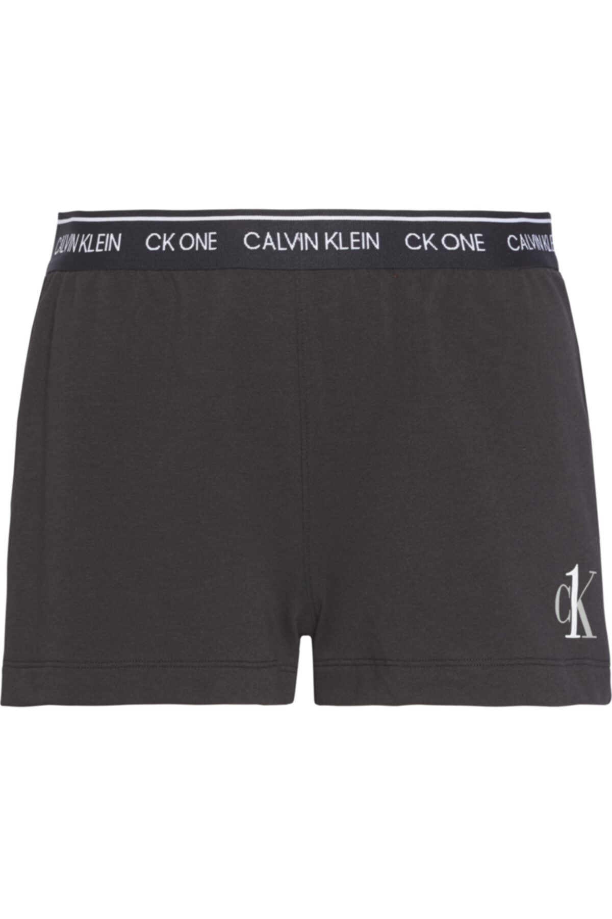 Calvin Klein Kadın Siyah Sleep Short