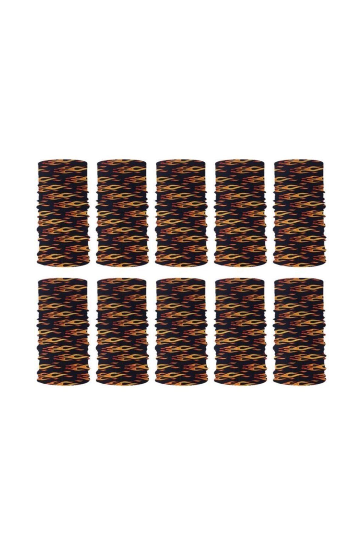 Knmaster Sharp Buff Bandana Boyunluk Maske Saç Bandı 10'lu Paket