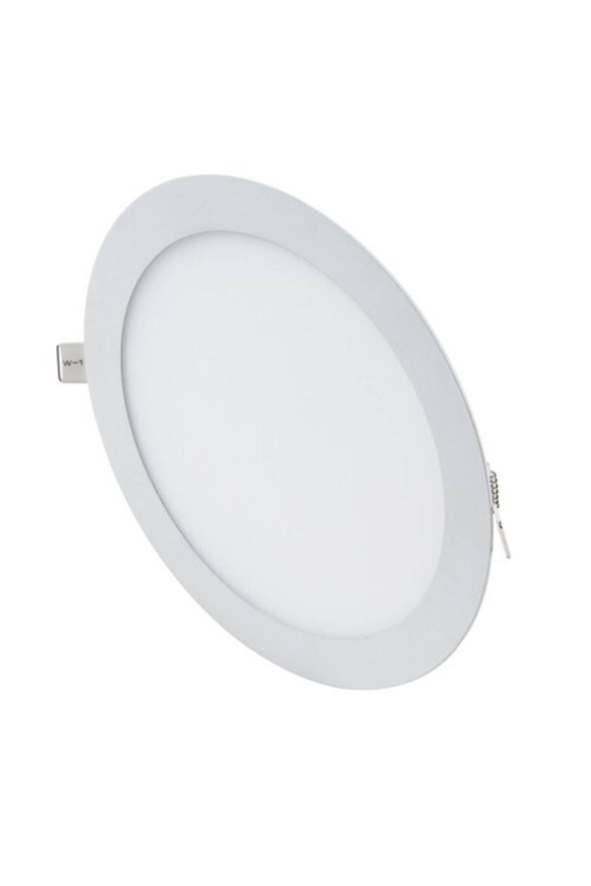 SaydanLed 12w Yuvarlak Beyaz Işık Sıva Altı Slim Panel Tavan Aydınlatma Armatürü 6500 K 12w