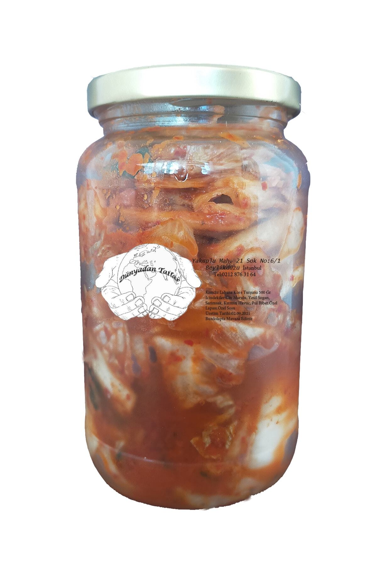 dunyadantatlar Vegan Kimchi Kore Turşusu 500 gr