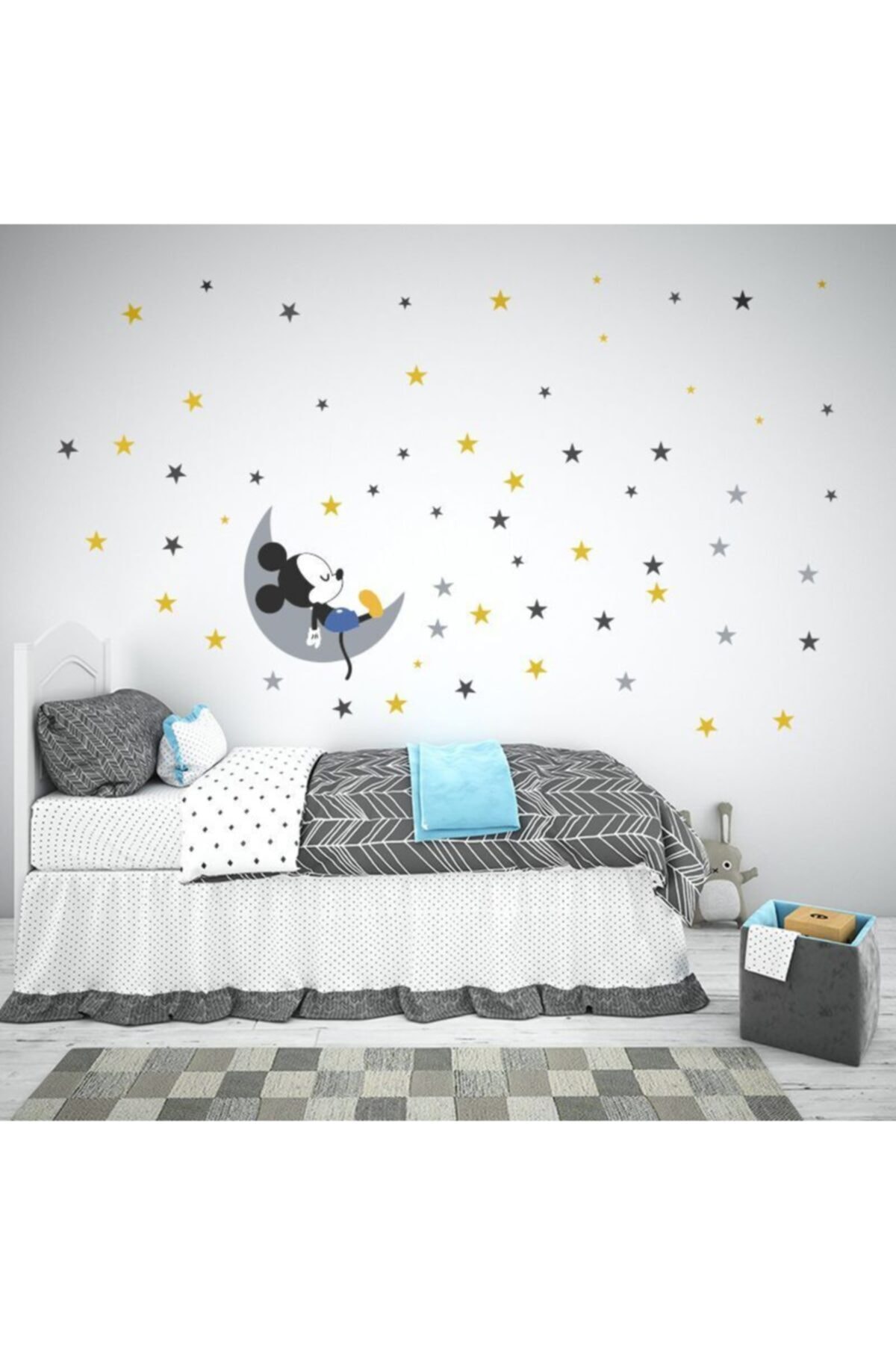 Stickerce Mickey Mouse Çocuk Odası Duvar Sticker
