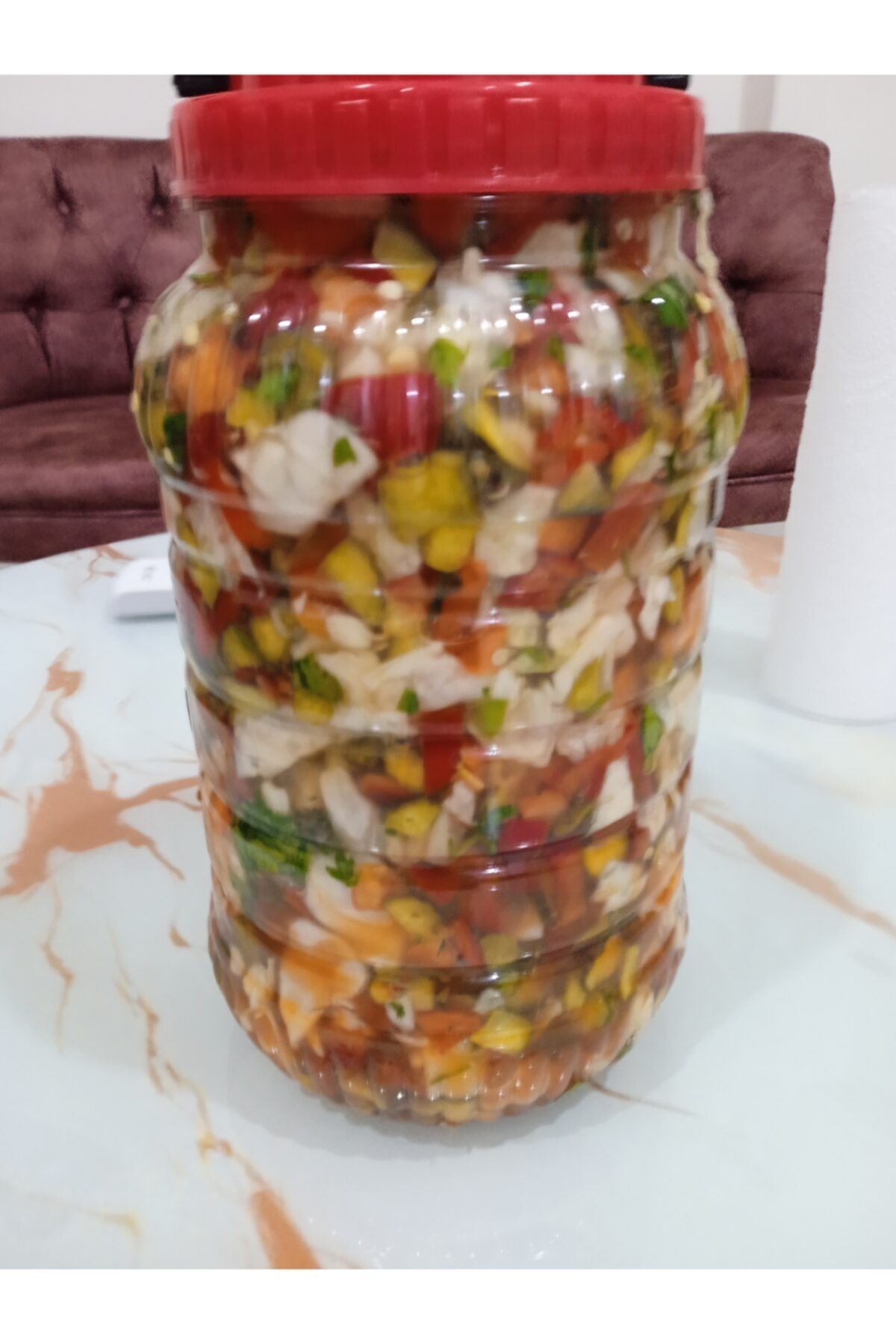 Figence organik ürünler Turşu Karışık 3 kg