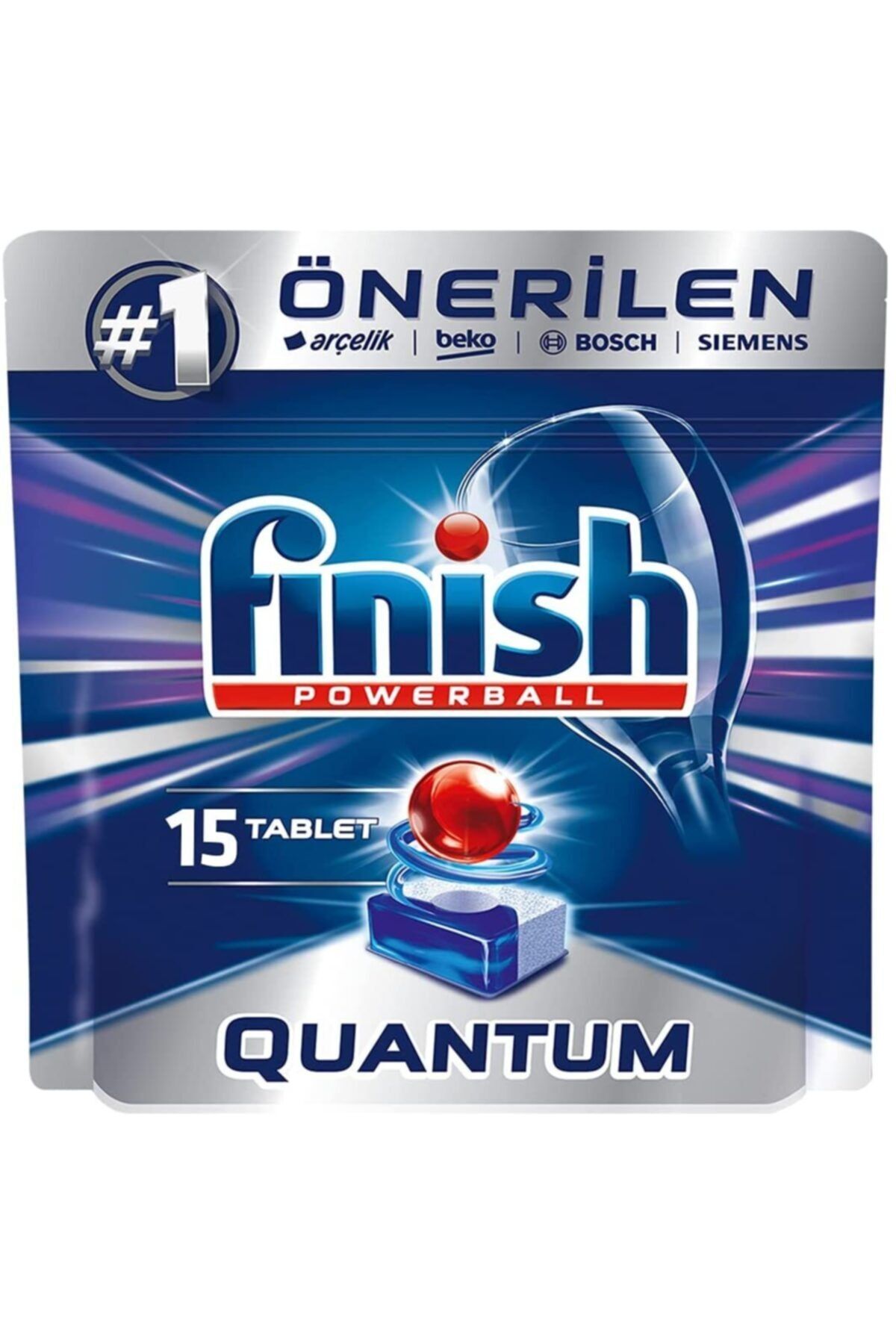 Finish Quantum 15 Tablet Bulaşık Makinesi Deterjanı