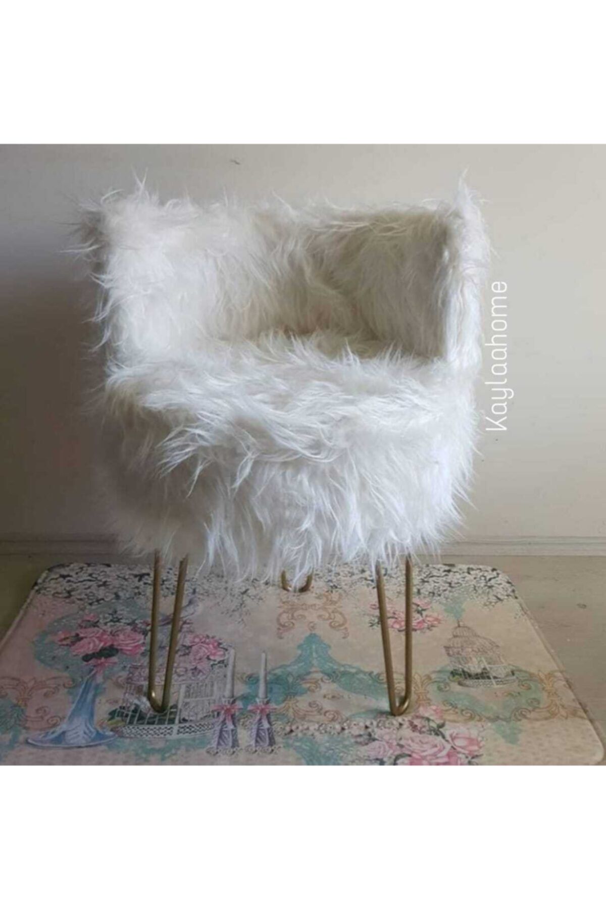 Kayla Home Peluş Berjer