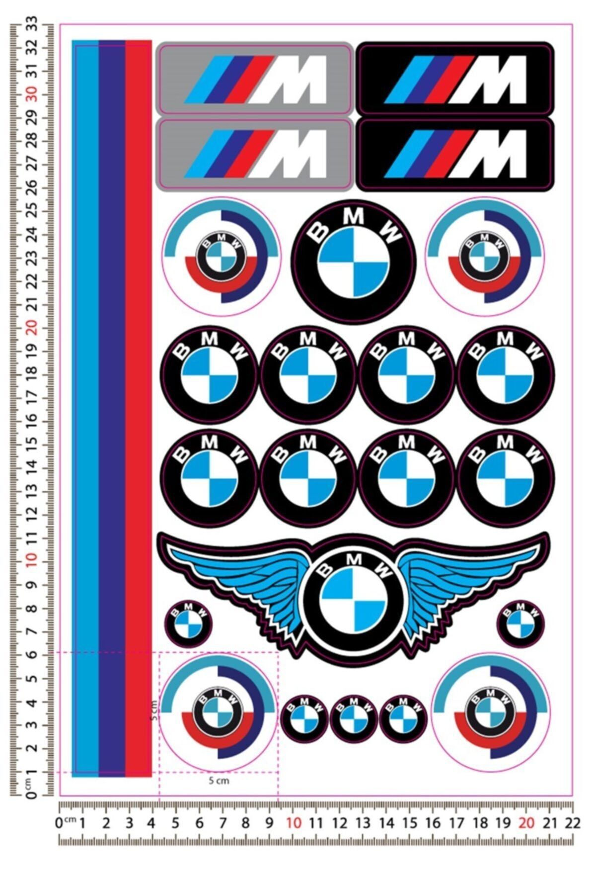 Redline Grafik Bmw Sticker Seti