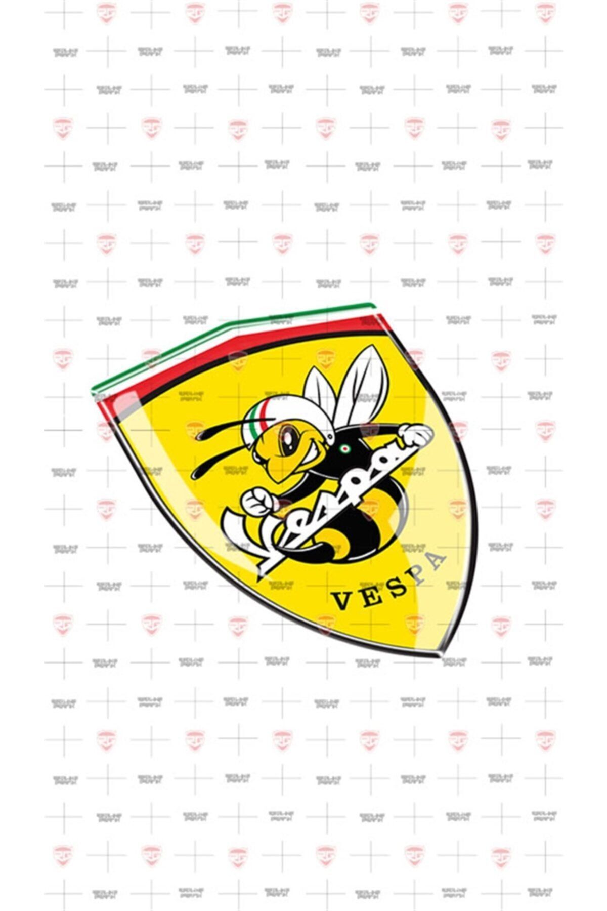 Redline Grafik Pıaggıo Vespa Gts Gtv Lx Lxv Sprınt 150 125 250 300 3d Sticker