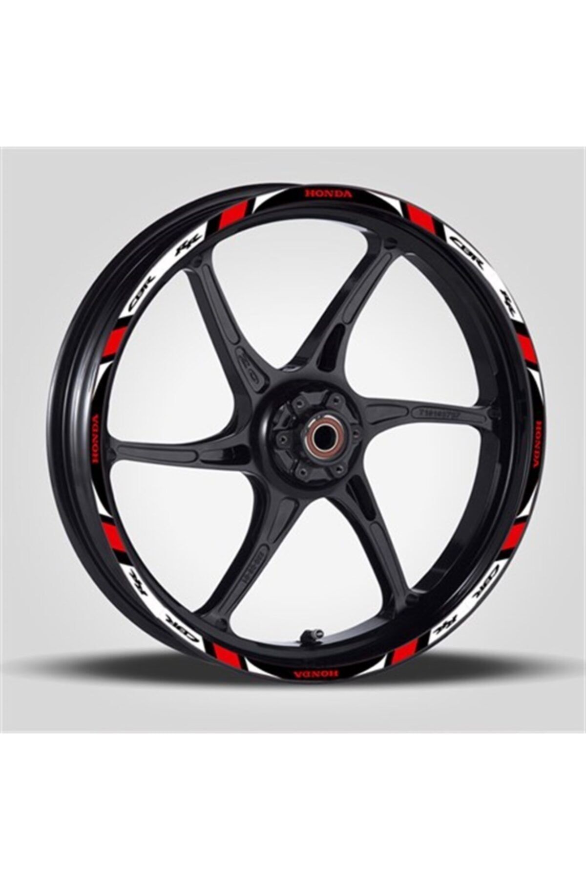Redline Grafik Honda Cbr 125-250-600-1000 Kırmızı Beyazlı Özel Dış Jant Şeridi