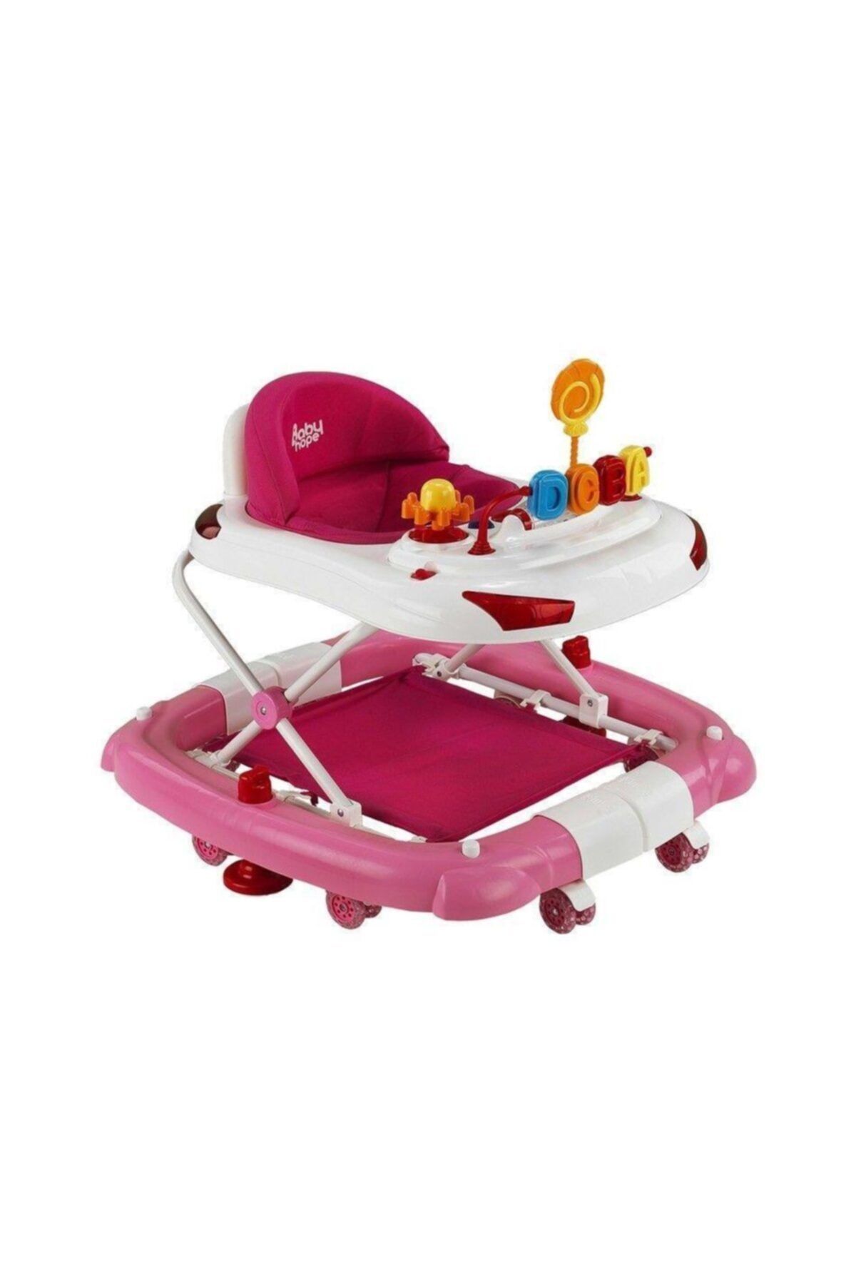 BabyHope 219 Tobby Sallanan Yürüteç Pembe