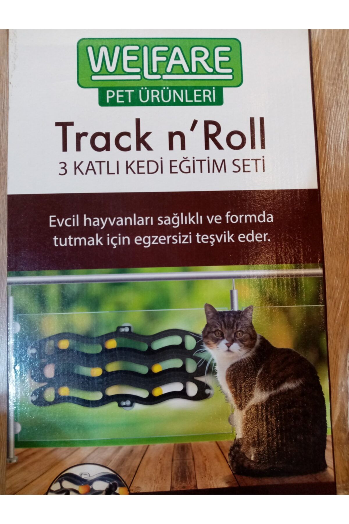 Venüspet Vantuzlu Kedi Oyun Tüneli 54cm