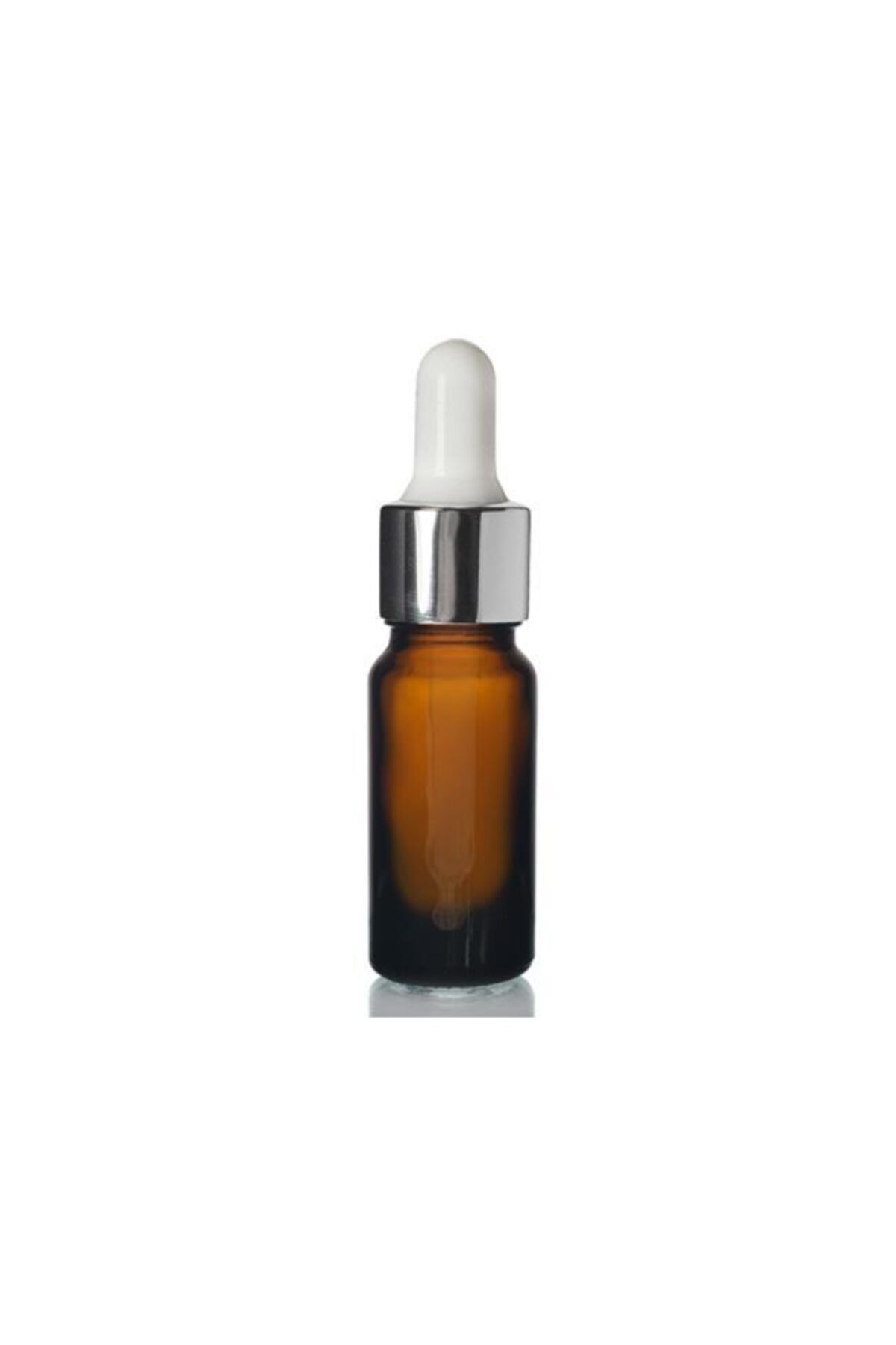 Güvenç Ambalaj 10 ml Amber Cam Şişe Cam Damlalıklı 25 Adet