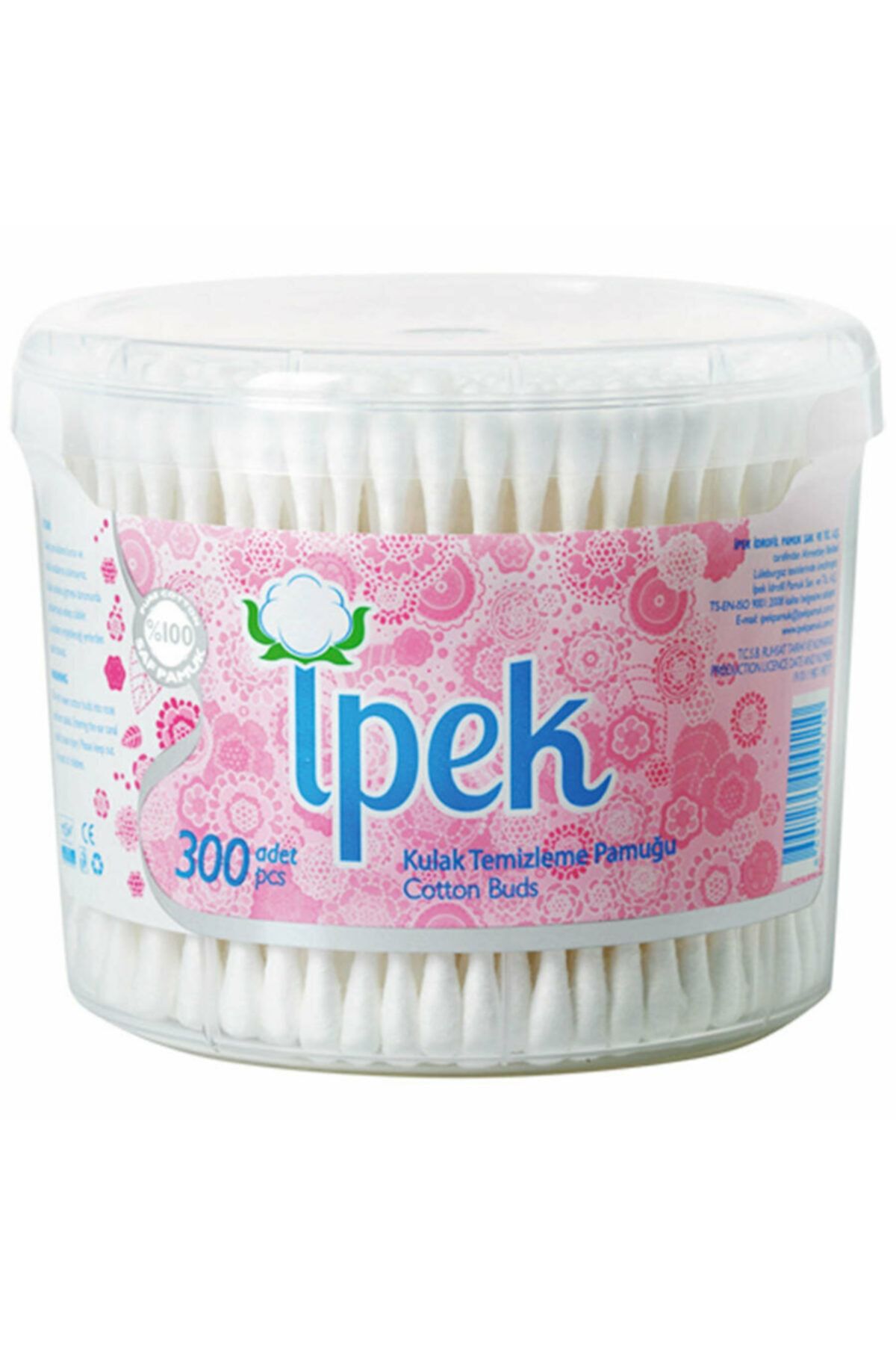 İpek Kulak Temizleme Pamuğu 300 Adet