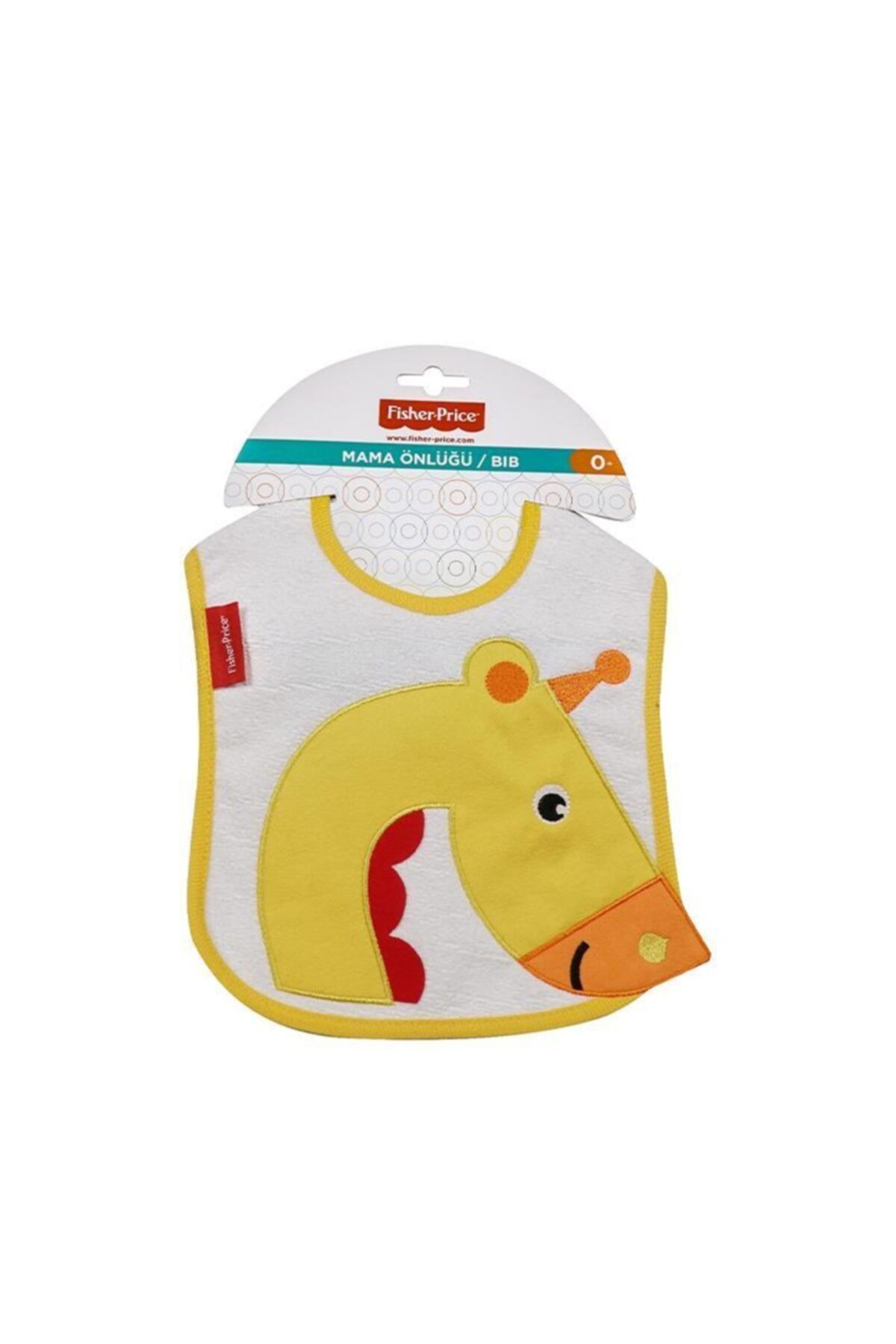 FISHER PRICE Dokumalı Zürafa Figürlü Mama Önlüğü