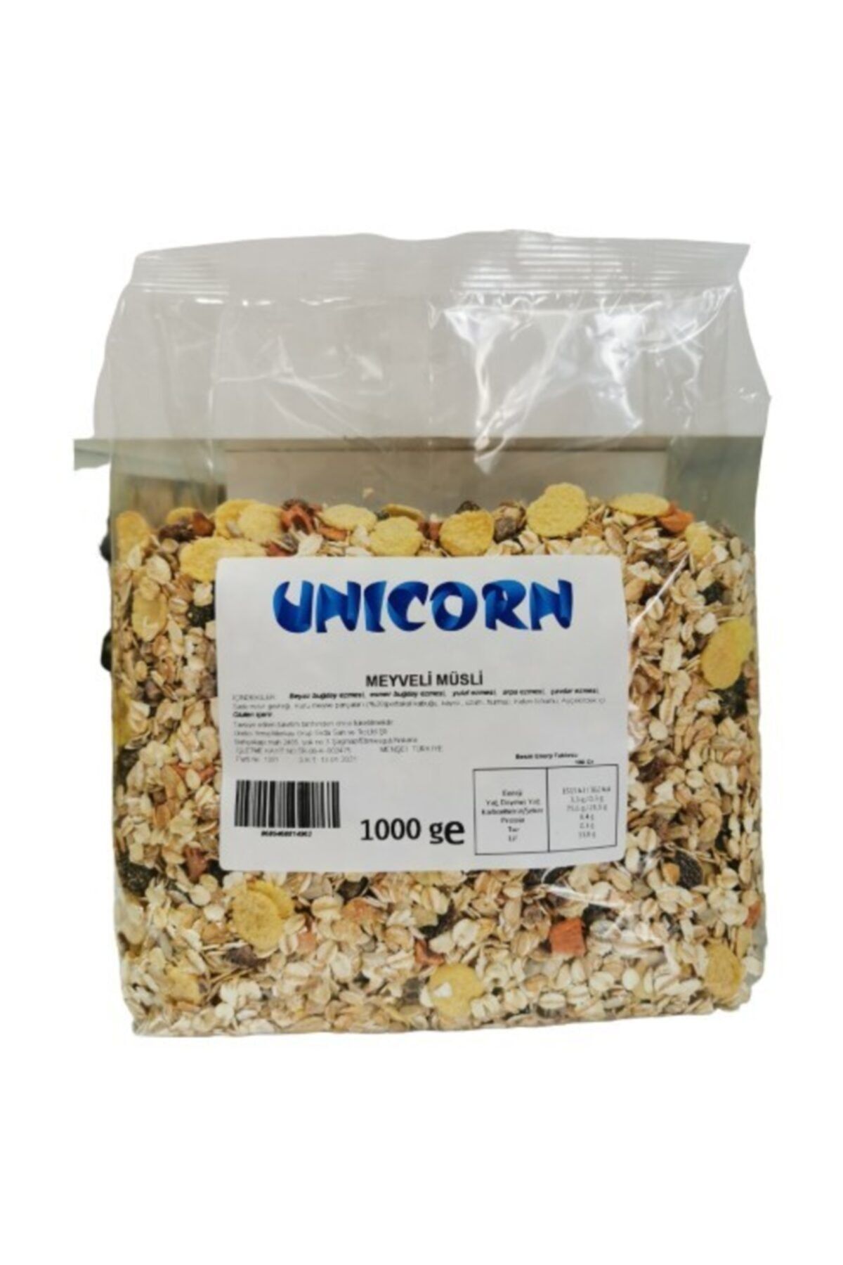 UNICORN Meyveli Müsli 1 kg