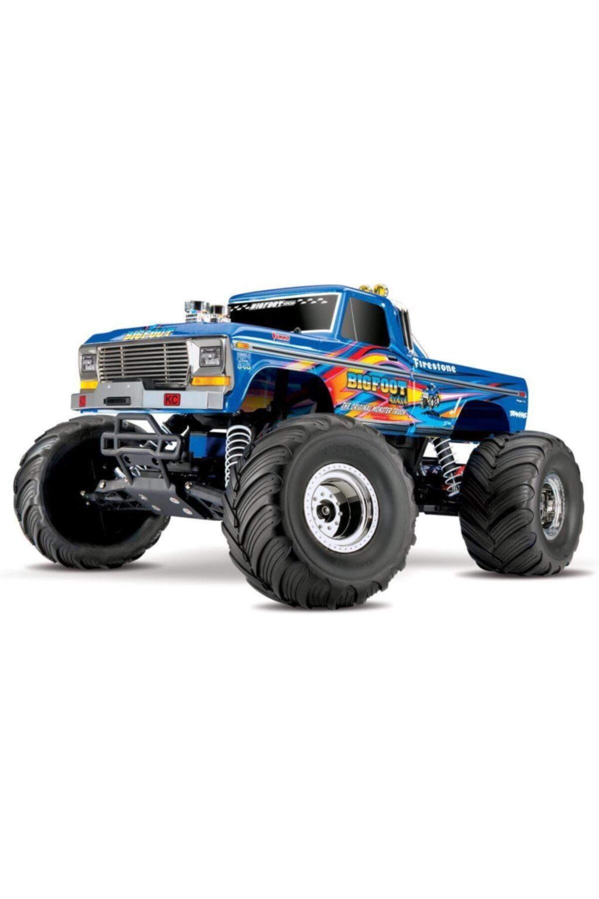 TRAXXAS Bigfoot No.1 Officially Licensed 2wd Rtr 1/10 Monster Truck Tq Elektrikli Rc Model Araba Mav