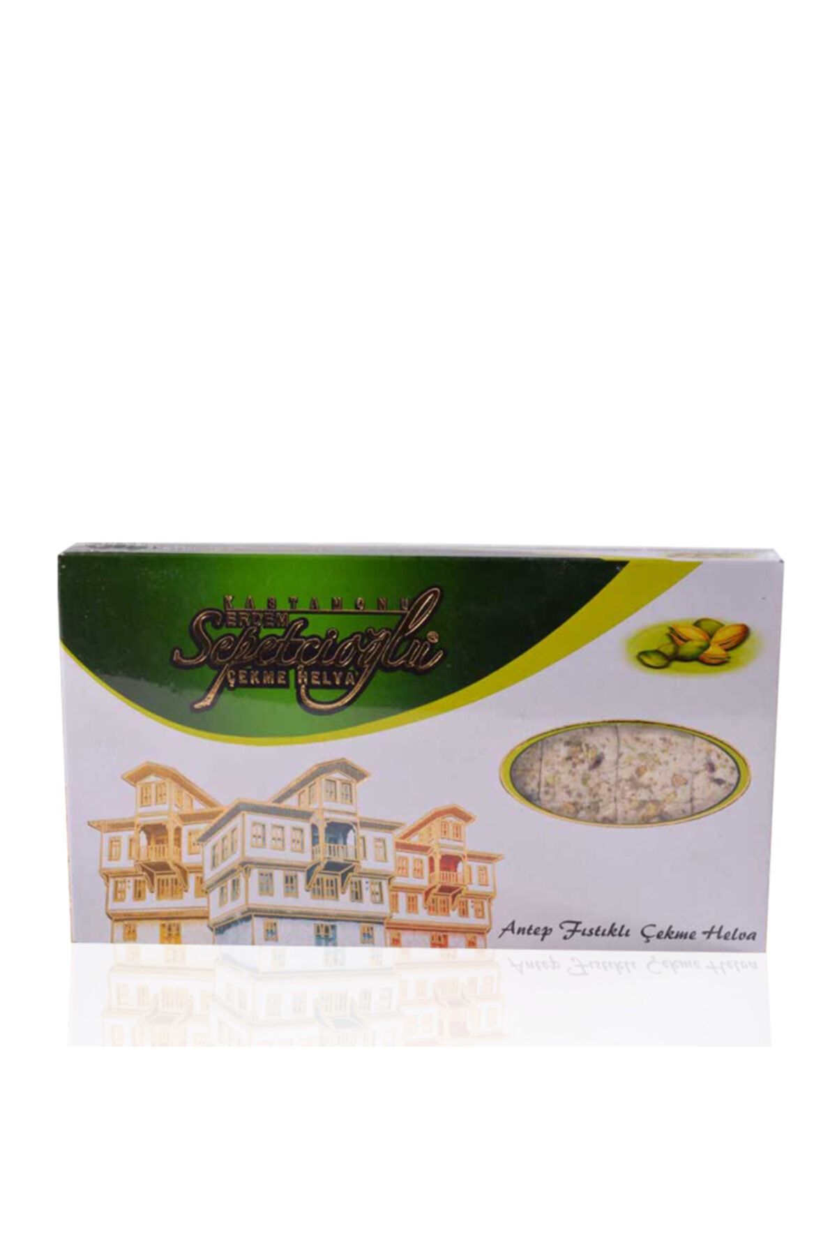Erdem Sepetçioğlu Antep Fıstıklı Büyük Dilim Çekme Helva 850 gr