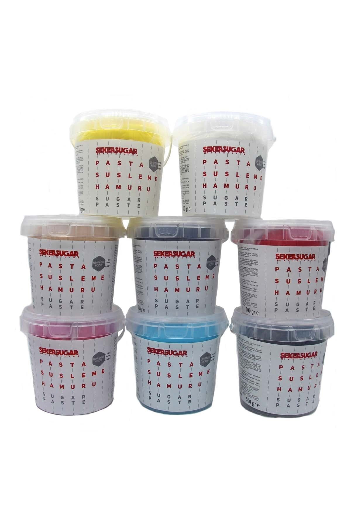 Pozitif Seker & Sugar 1 Kg Şeker Hamuru Sarı