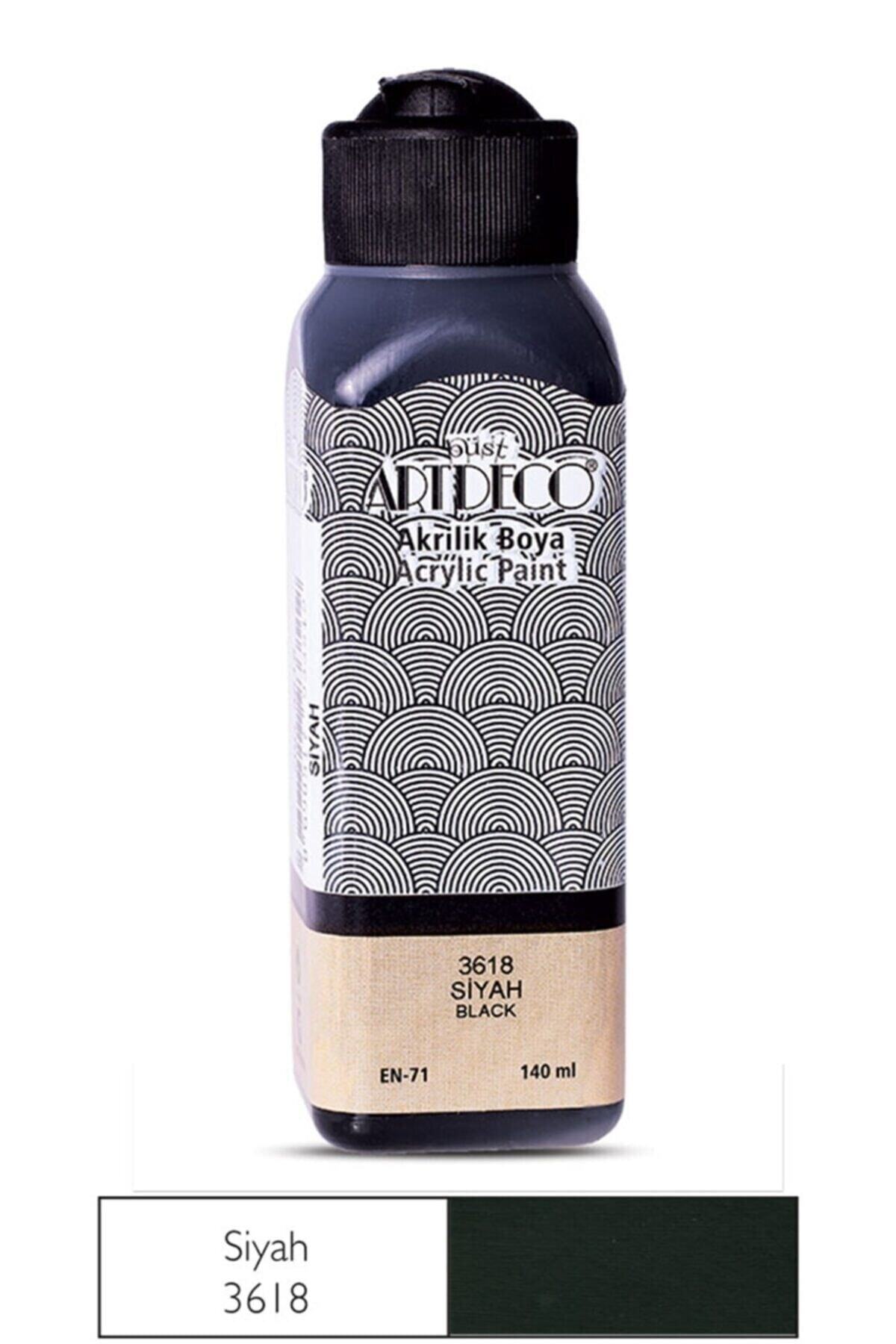 Artdeco Akrilik Boya 140 Ml Siyah 3618