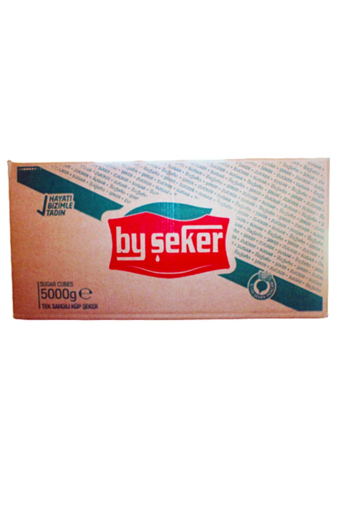 By Şeker Tek Sargılı Küp Şeker 5kg