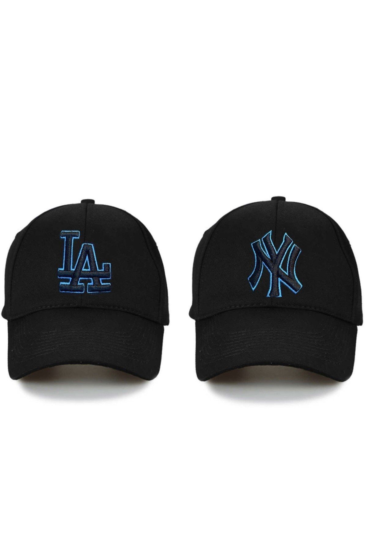 İdeal New York Los Angeles Unisex Nuxfah Şapka 2'li Set