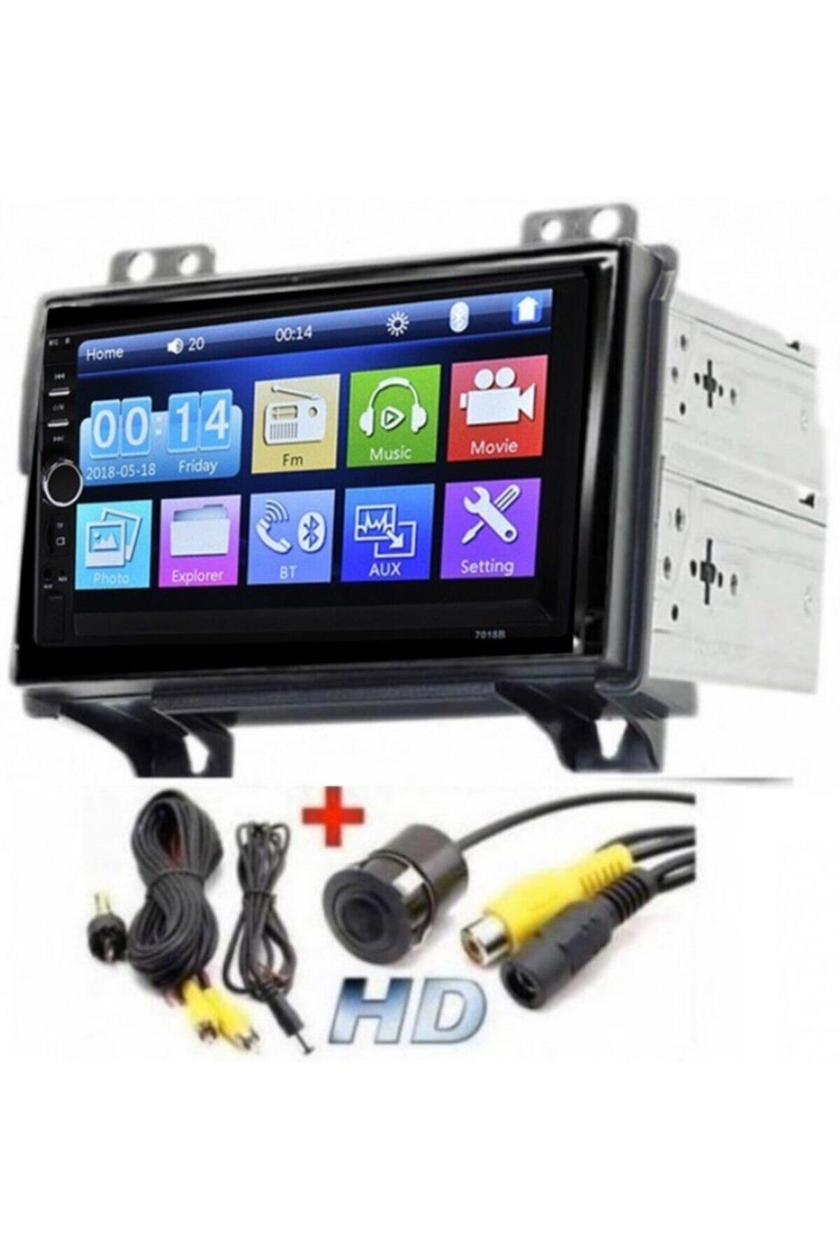 autosound Ford Fiesta Fushion Uyumlu 7inç Multimedia Double Din Teyp