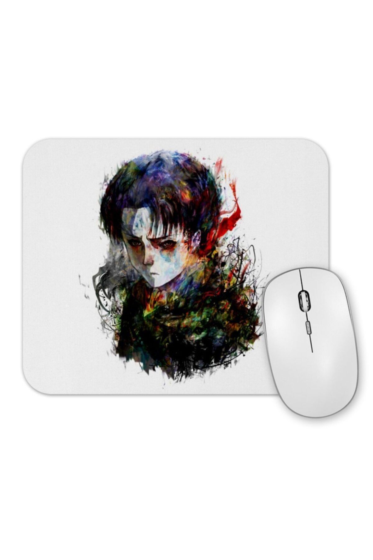 Baskı Dükkanı Attack On Titan Levi Mouse Pad