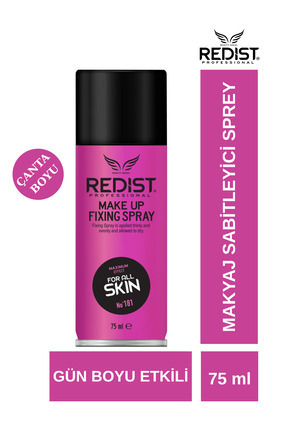 REDİST Profesyonel Makyaj Sabitleyici Sprey 75 ml - Tüm Ciltler İçin Image 0