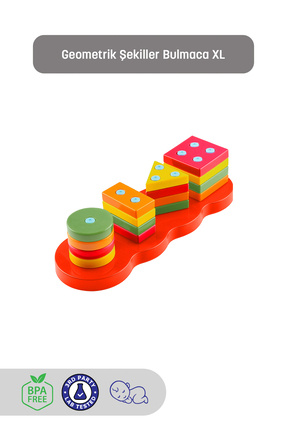 AE-1420 Geometrik Şekiller - Anaokulu Oyuncak Image 0