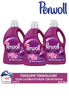 Sıvı Deterjan Hassas Bakım Yenileme Çiçek Cazibesi 2.7L (150 Yıkama) – Ferahlatıcı Çamaşır Deterjanı Image 0