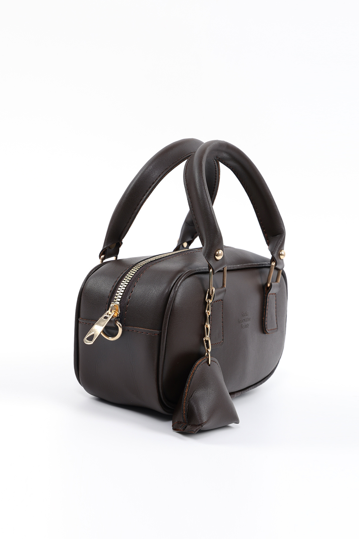 رنگ قهوه ای SHK207 Faux Charm جذابیت مفصل زیپ ، دست بند ، بازو و شانه