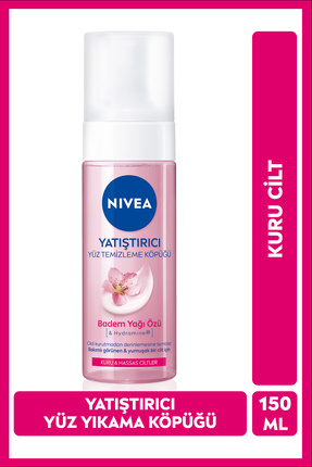 Yatıştırıcı Yüz Yıkama Köpüğü 150ml, Derinlemesine Temizlik, Nemlendirici, Hassas ve Kuru Ciltler Image 0