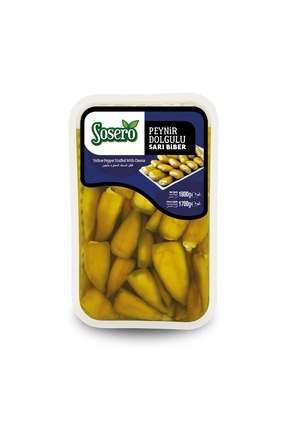 Peynir Dolgulu Sarı Biber 1800 gr Tabak Image 0