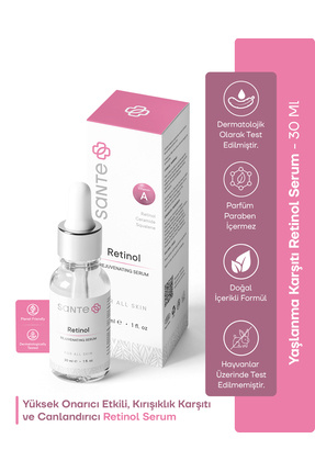 Yenileyici, Onarıcı Ve Derin Kırışıklıklar Için Retinol Serum 30 ml (%1 RETİNOL CERAMİDE SQUALENE) Image 0