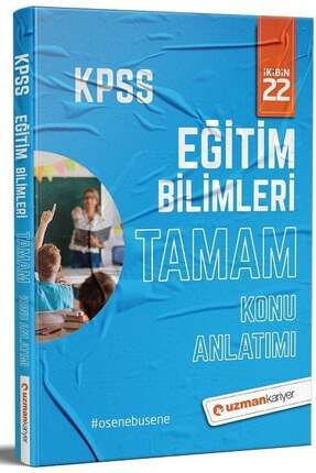 Süper Fiyat - Uzman Kariyer 2022 Kpss Eğitim Bilimleri Tamam Konu Anlatımlı Tek Kitap Uzman Kariyer Image 0