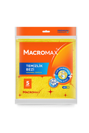 Temizlik Bezi Sarı Temizlik Bezi 5'li Paket Image 0