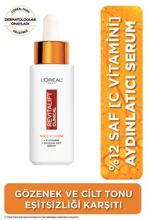 Revitalift Clinical %12 Saf C Vitamini Aydınlatıcı, Ton Eşitleyici, Gözenek Karşıtı Serum 30 ml Image 0